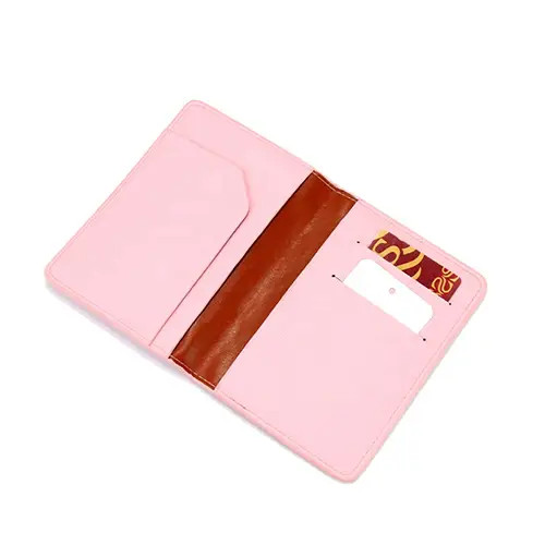 Compact and Stylish Pink Card Holder for Everyday Use